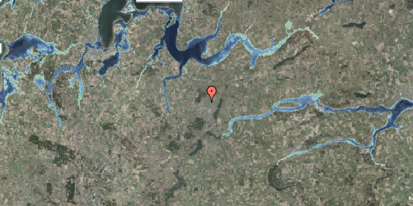 Stomflod og havvand på Ahornvej 3, 8800 Viborg
