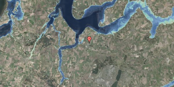 Stomflod og havvand på Borgergade 61, 8831 Løgstrup
