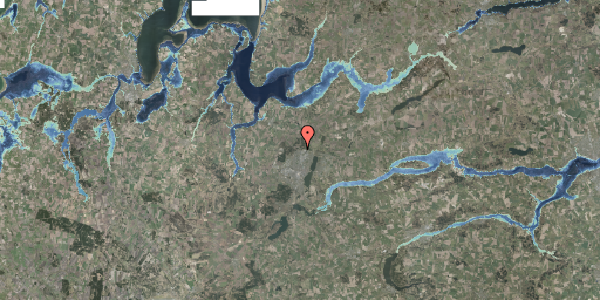 Stomflod og havvand på Engelsborgvej 33, 8800 Viborg