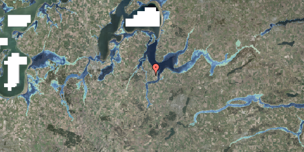 Stomflod og havvand på Hedegårdvej 4, 8831 Løgstrup