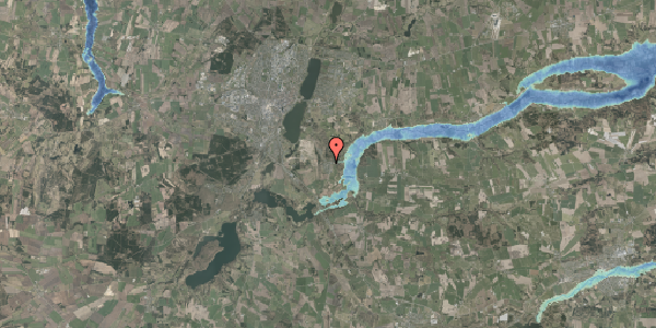 Stomflod og havvand på Langvadhøj 14, 8800 Viborg