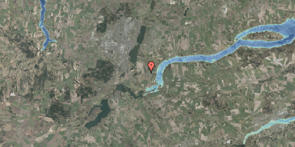 Stomflod og havvand på Langvadhøj 25, 8800 Viborg