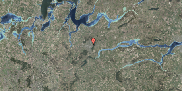 Stomflod og havvand på Morvillesvej 3, 1. , 8800 Viborg