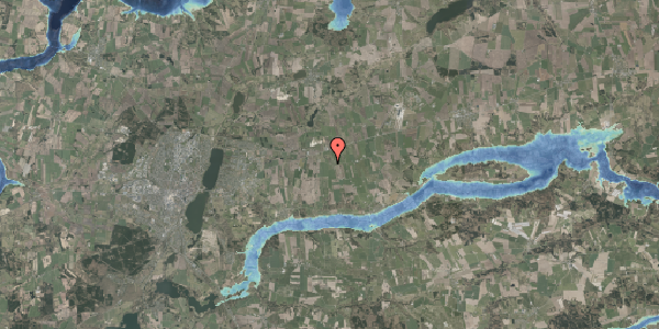 Stomflod og havvand på Nordre Ringvej 22, 8800 Viborg
