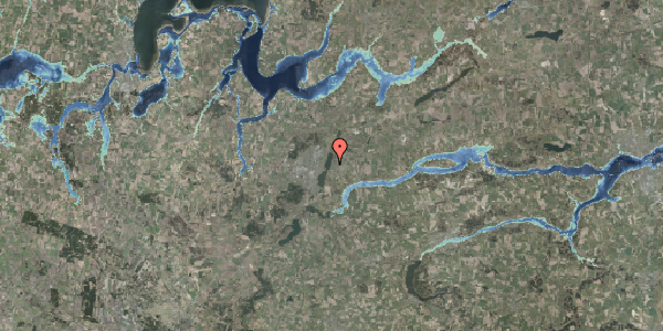Stomflod og havvand på Nørresøvej 5, 8800 Viborg