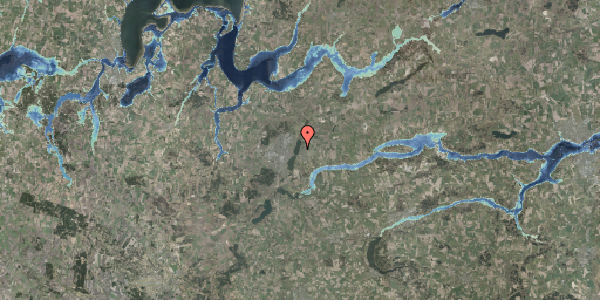Stomflod og havvand på Nørresøvej 22, 8800 Viborg