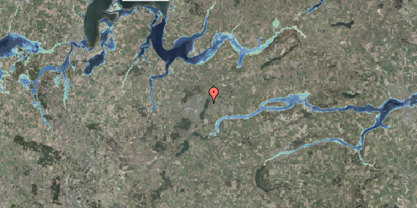 Stomflod og havvand på Nørresøvej 33, 8800 Viborg