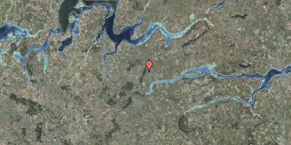 Stomflod og havvand på Nørresøvej 34, 8800 Viborg