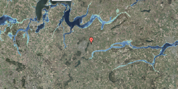 Stomflod og havvand på Nørresøvej 54, 8800 Viborg