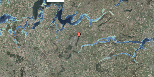 Stomflod og havvand på Odinsvej 10, 8800 Viborg