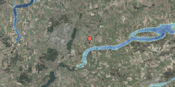 Stomflod og havvand på Pramhusvej 1, 8800 Viborg