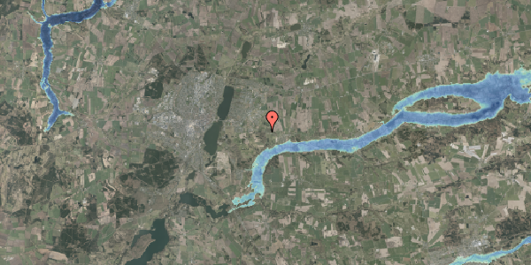 Stomflod og havvand på Pramhusvej 2, 8800 Viborg