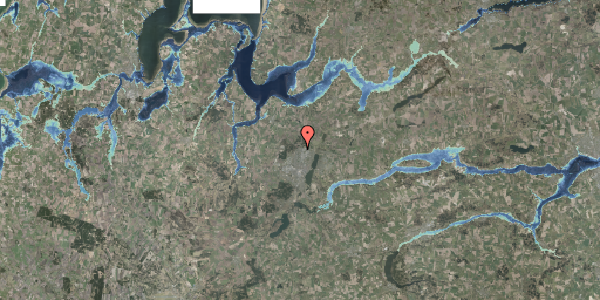 Stomflod og havvand på Salvievej 30, 8800 Viborg