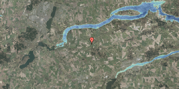 Stomflod og havvand på Sortmosevej 11, 8800 Viborg