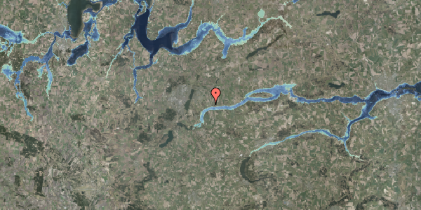 Stomflod og havvand på Stationsvej 8, 8800 Viborg