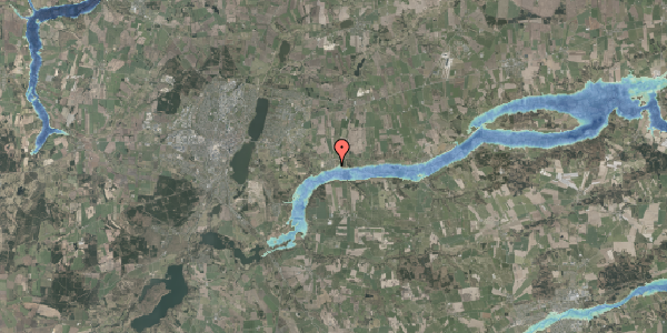 Stomflod og havvand på Stationsvej 28, 8800 Viborg