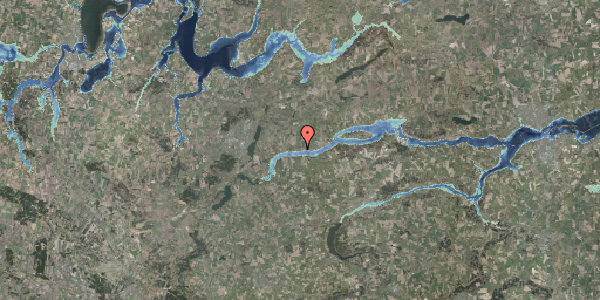 Stomflod og havvand på Tapdrupvej 132, 8800 Viborg