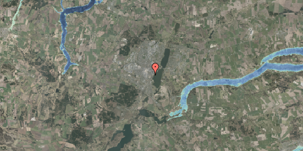 Stomflod og havvand på Valmuevej 14, 2. th, 8800 Viborg