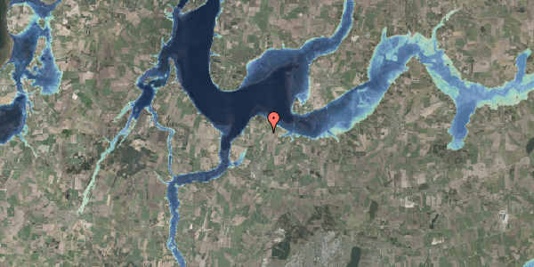 Stomflod og havvand på Vordevej 29, 8831 Løgstrup