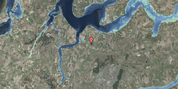 Stomflod og havvand på Østergade 22, 8831 Løgstrup