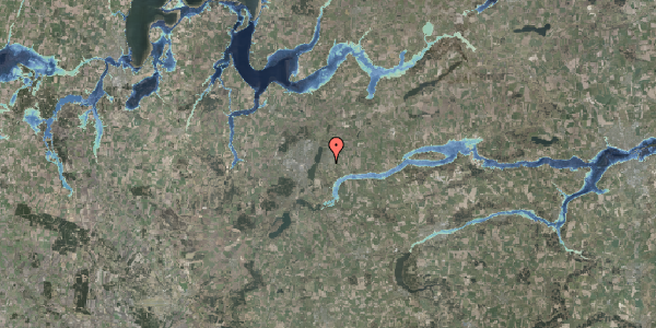 Stomflod og havvand på Østervænget 23A, 8800 Viborg