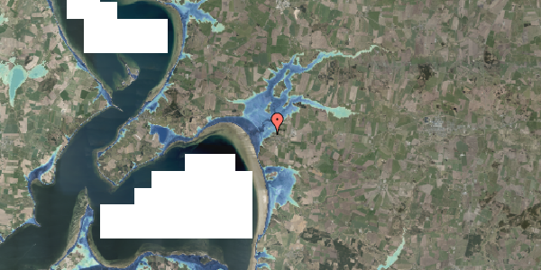 Stomflod og havvand på Bakkevej 14, 9631 Gedsted