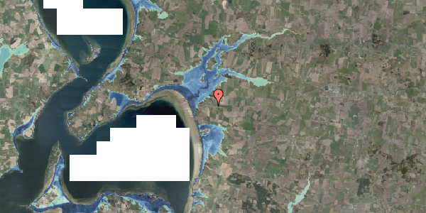 Stomflod og havvand på Højdevej 2, 9631 Gedsted