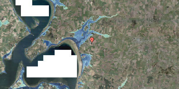 Stomflod og havvand på Østergade 62, 9631 Gedsted