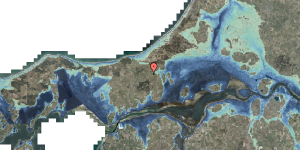 Stomflod og havvand på Janumvej 157, 9460 Brovst