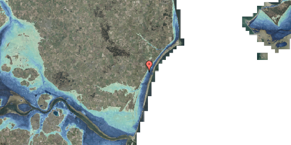 Stomflod og havvand på Niels Juels Vej 26, 9340 Asaa