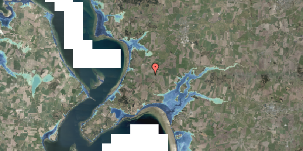 Stomflod og havvand på Amagervej 3, 9640 Farsø