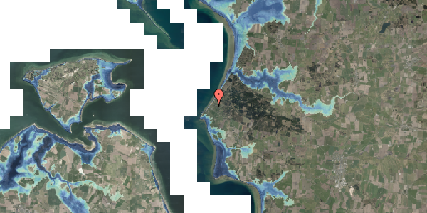 Stomflod og havvand på Eldrupsigevej 25, 9640 Farsø