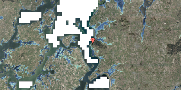 Stomflod og havvand på Gl. Møllevej 1, 9640 Farsø