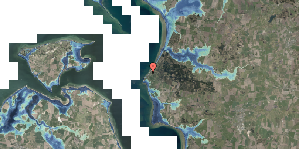 Stomflod og havvand på Gl. Møllevej 16, 9640 Farsø