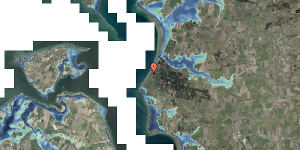 Stomflod og havvand på Gl. Møllevej 49, 9640 Farsø