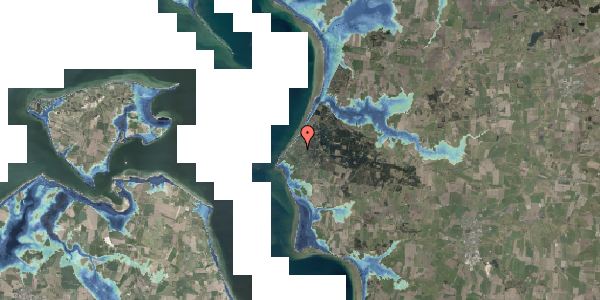 Stomflod og havvand på Harevej 3, 9640 Farsø