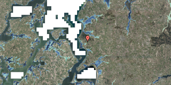 Stomflod og havvand på Kjærsgårdsvej 19, 9640 Farsø