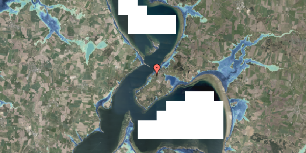 Stomflod og havvand på Sitkavej 2, 9640 Farsø