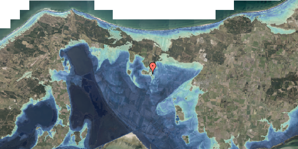 Stomflod og havvand på Vestermarken 7, 9690 Fjerritslev