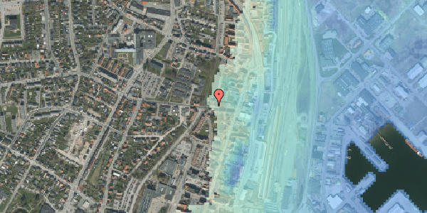 Stomflod og havvand på Asylgade 10B, 9900 Frederikshavn