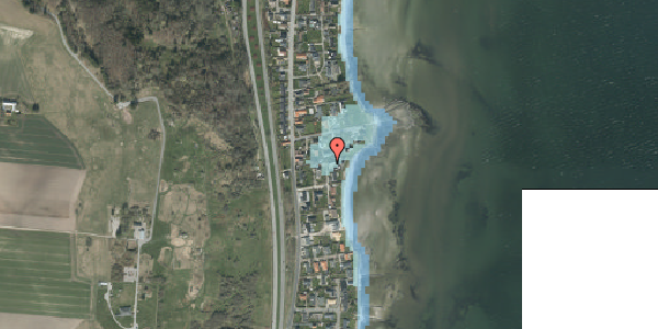 Stomflod og havvand på Helge Rodes Vej 5, 9900 Frederikshavn