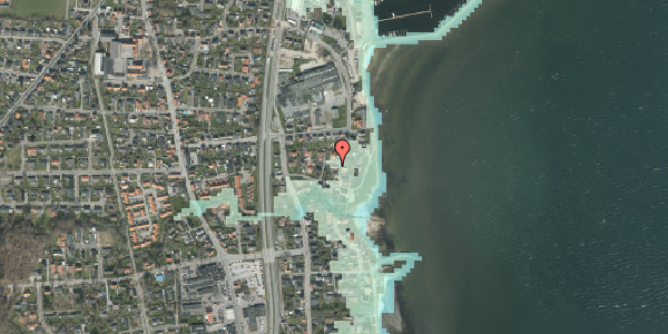 Stomflod og havvand på Holmbovej 33, 9900 Frederikshavn