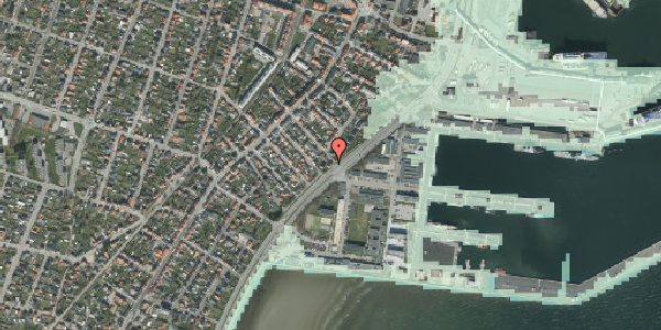 Stomflod og havvand på Høyersgade 1, st. , 9900 Frederikshavn