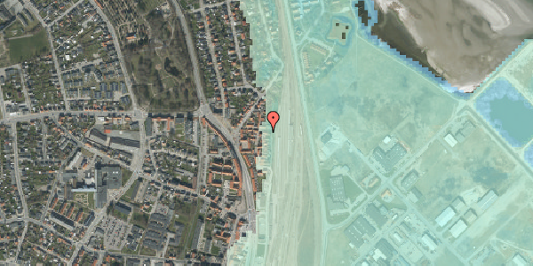 Stomflod og havvand på Strandgade 14, 9900 Frederikshavn