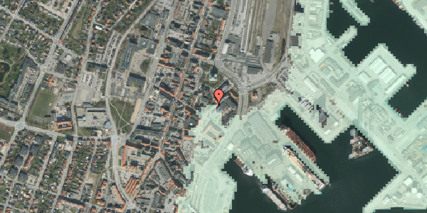 Stomflod og havvand på Voldgade 4B, 1. tv, 9900 Frederikshavn