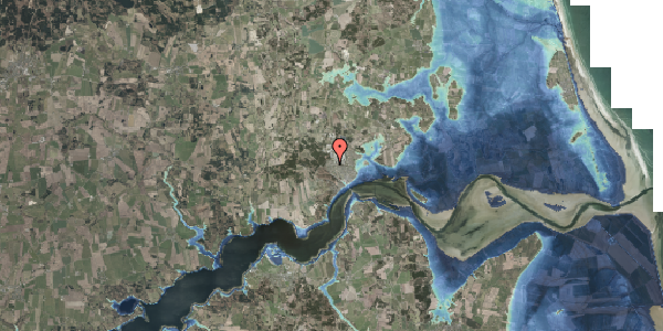 Stomflod og havvand på Gyvelvej 7, 9560 Hadsund