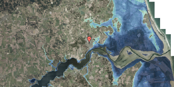 Stomflod og havvand på Gyvelvej 19, 9560 Hadsund