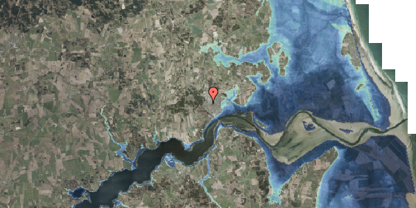 Stomflod og havvand på Gyvelvej 33, 9560 Hadsund