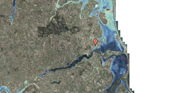 Stomflod og havvand på Hasselholt 17, 9560 Hadsund
