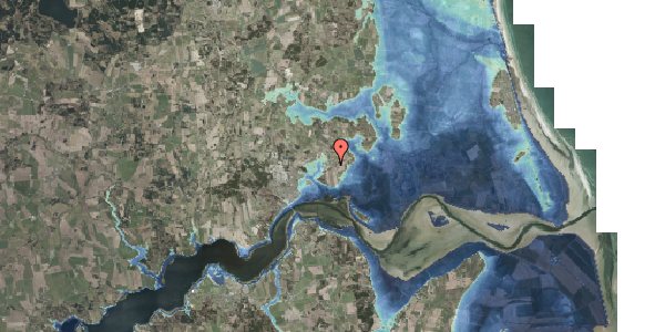 Stomflod og havvand på Havnøvej 8, 9560 Hadsund